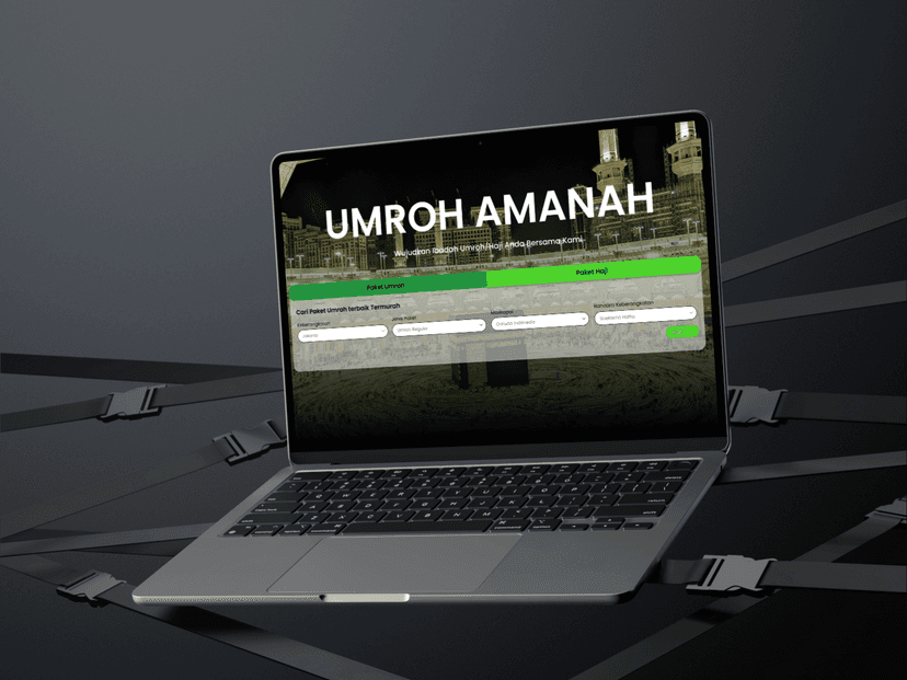 Umrah Travel Landing Page